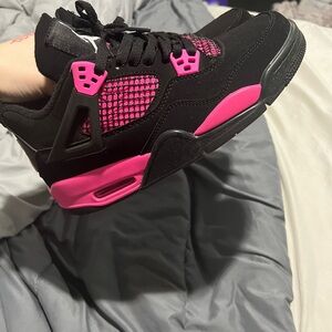 Pink Jordan 4s